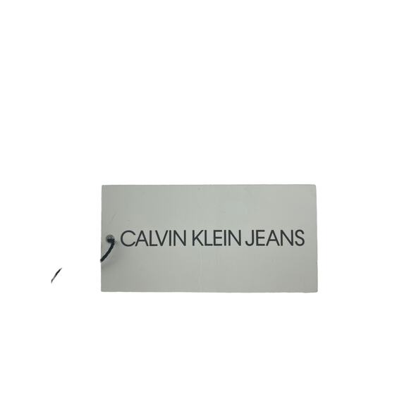 NWT Calvin Klein Jeans White Graphic Short Sleeve T-Shirt Women's Size XL - Picture 6 of 8